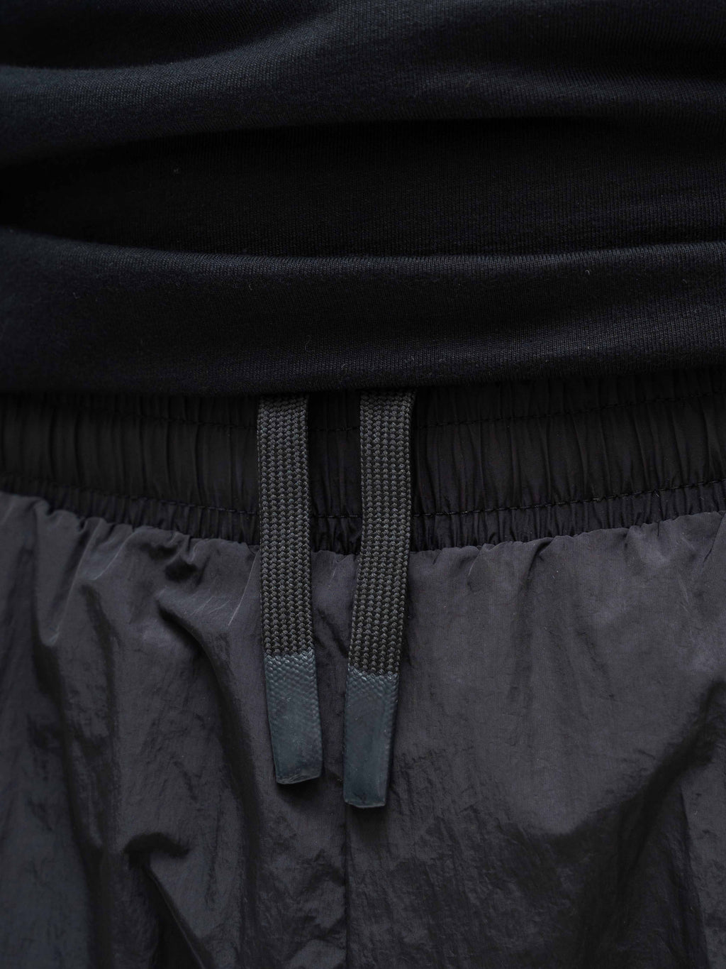 AW Baggy Track Pants - Black/White