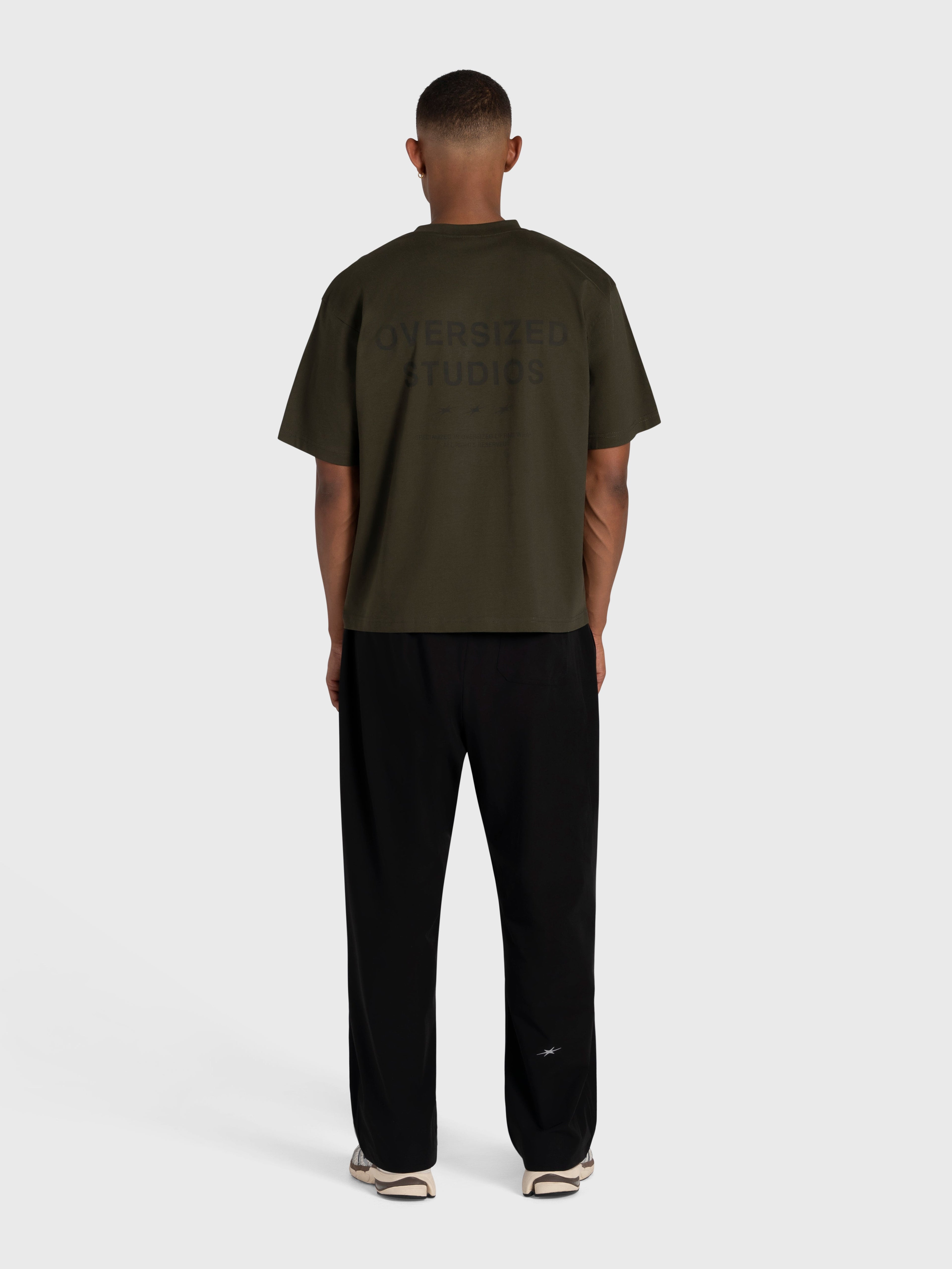 Confidence V2 Box Tee - Army/Army