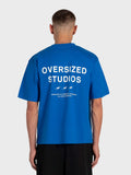 Confidence V2 Box Tee - King Blue/White