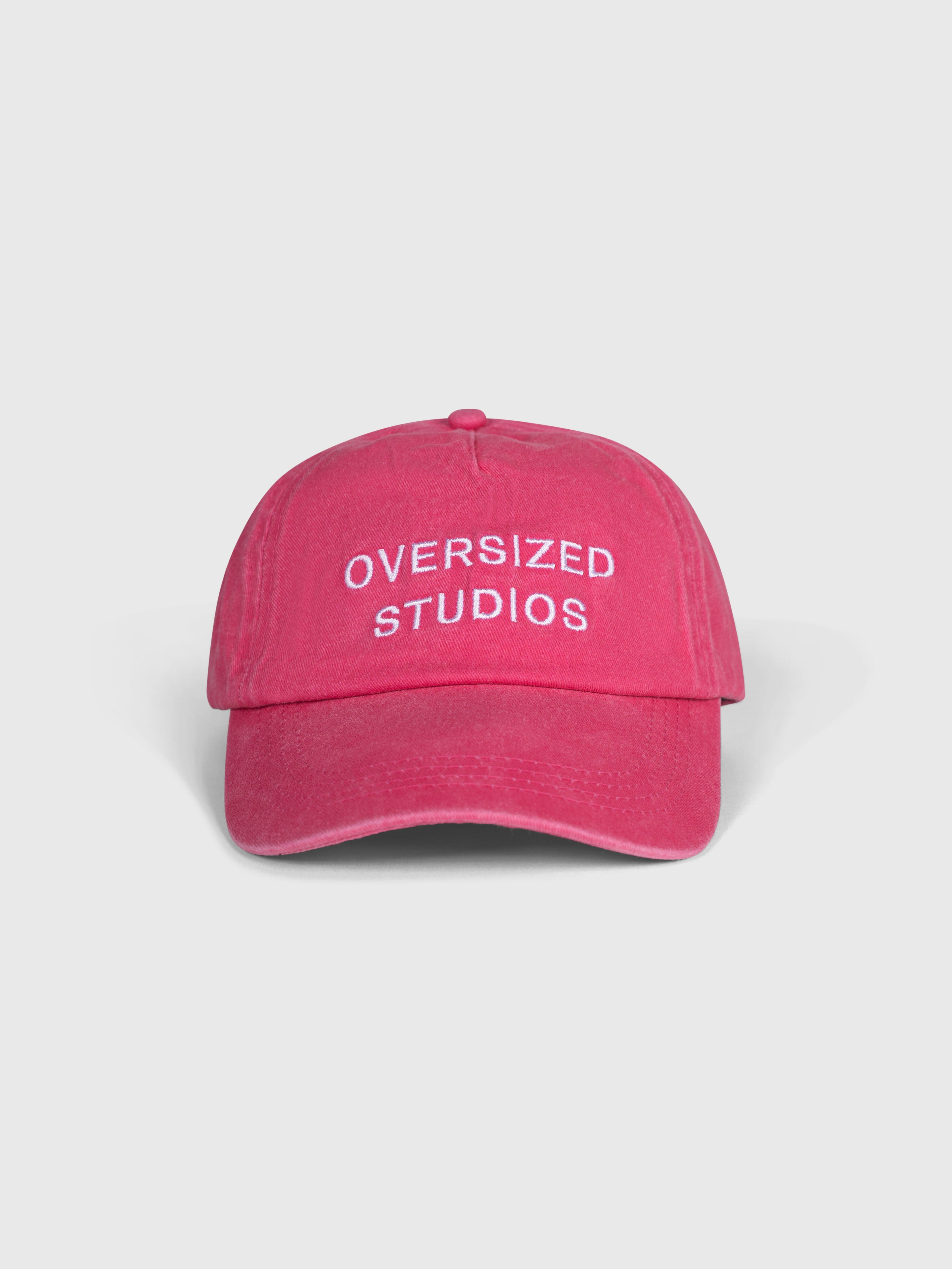 Confidence Cap - Vintage Pink/White