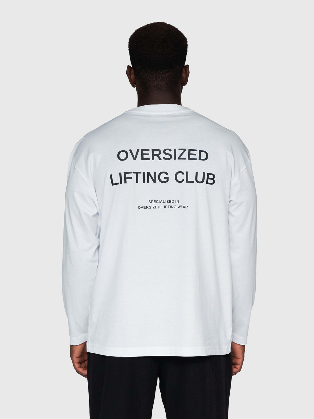 Confidence Long Sleeve - White/Black