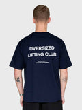 Confidence Box Tee - Navy/White