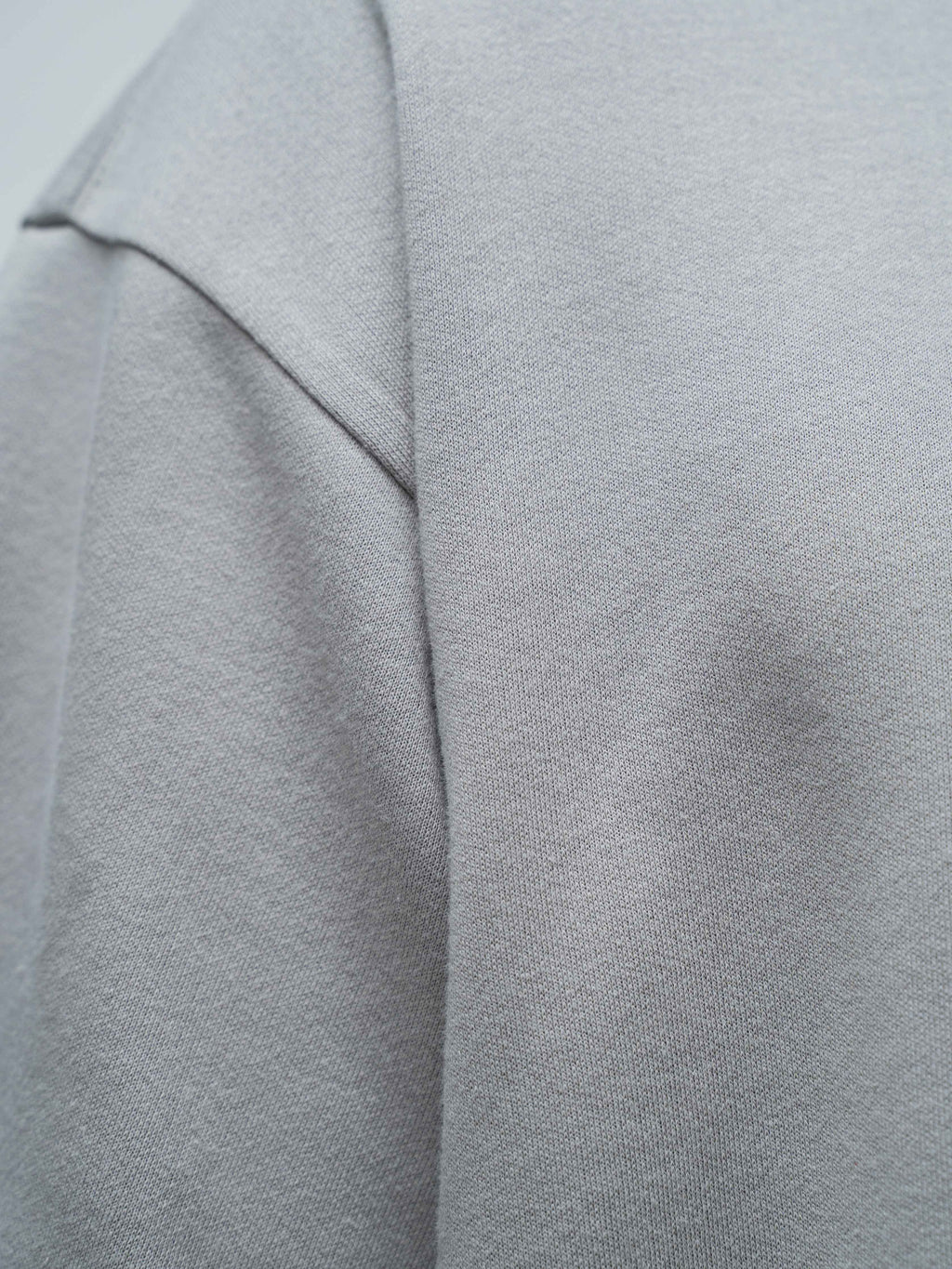 Interlock Stamina Box Tee - Neutral Gray/White