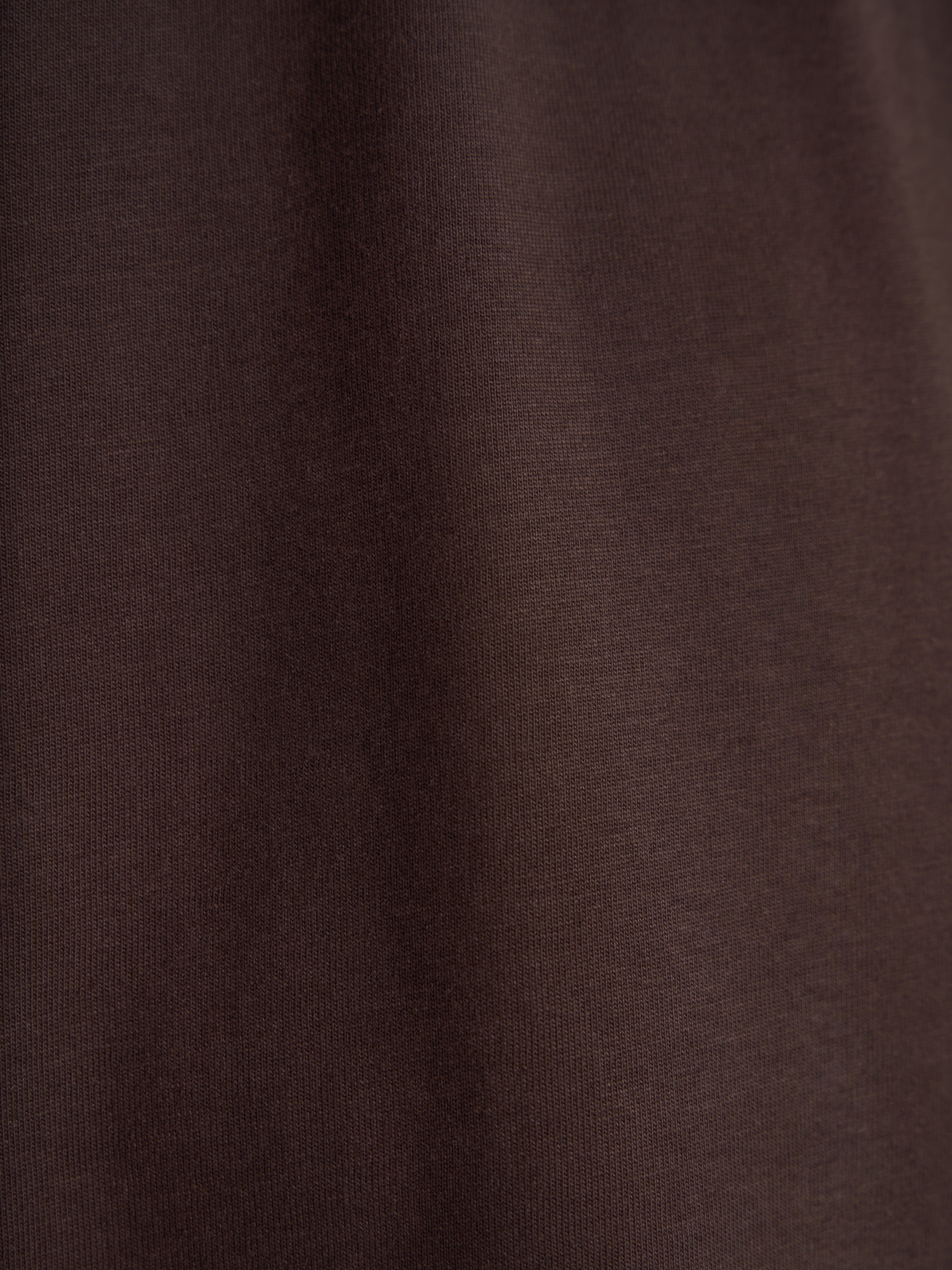Confidence V2 Box Tee - Brown/White