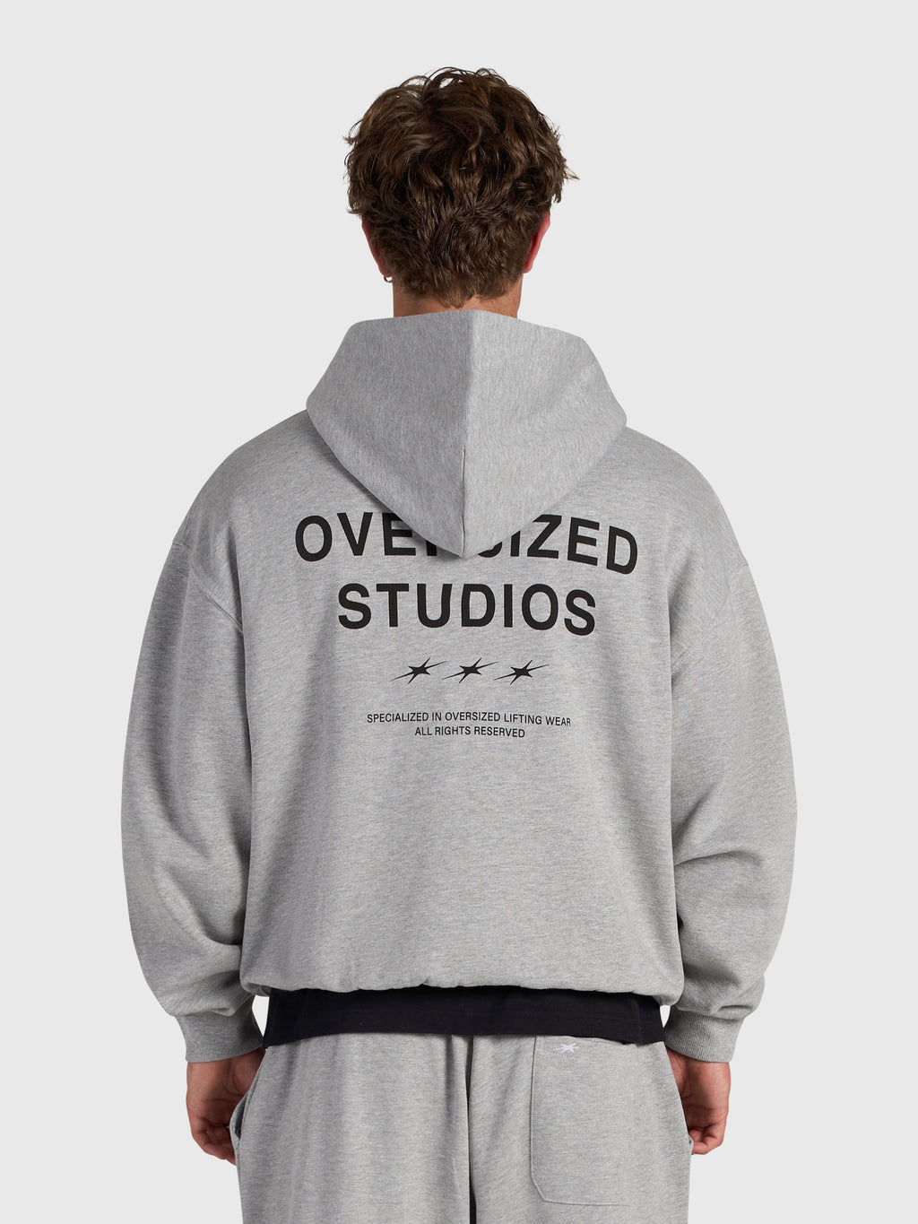 Confidence V2 Zip Hoodie - Cloud Grey/Black