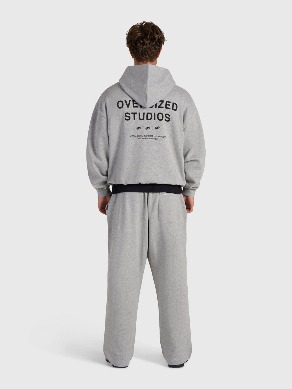 Confidence V2 Zip Hoodie - Cloud Grey/Black