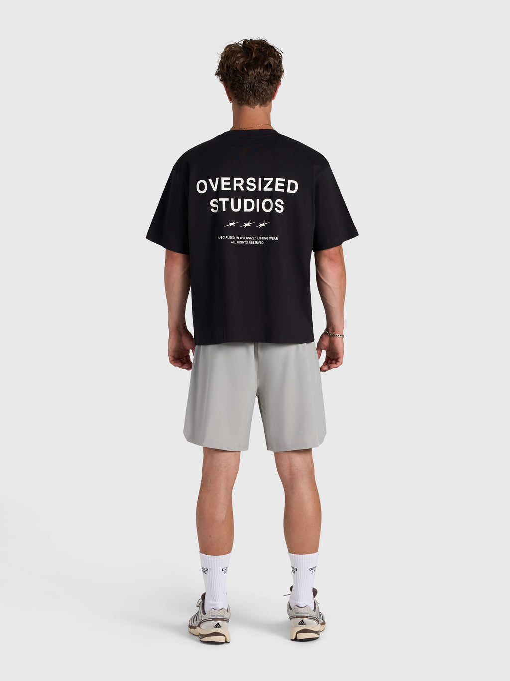 Confidence V2 Tech Shorts - Grey/White