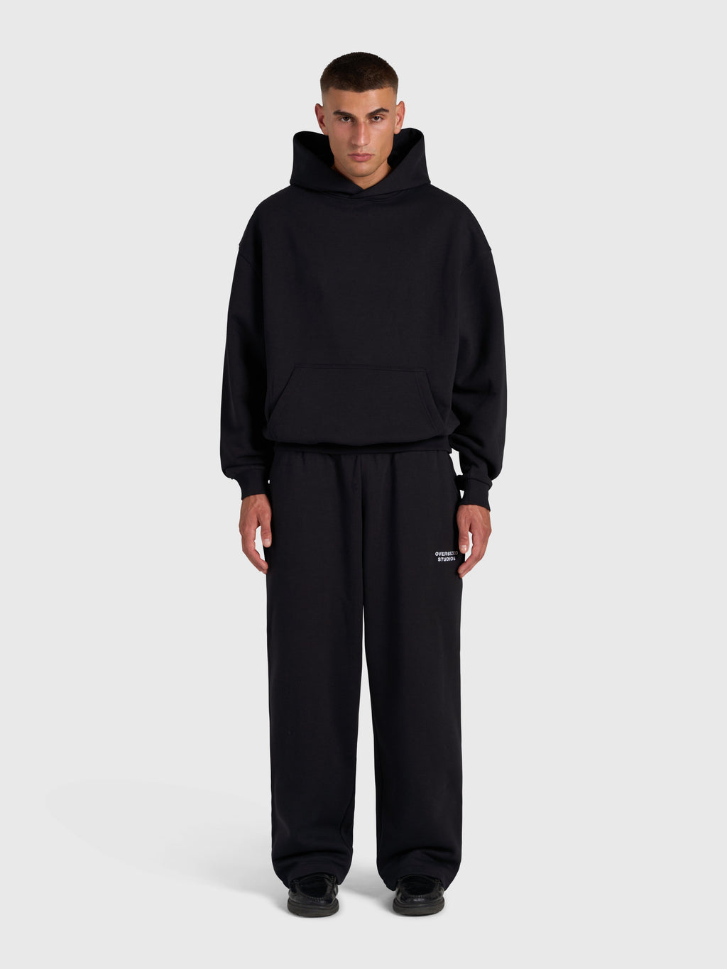 Confidence V2 Sweatpants - Black/White
