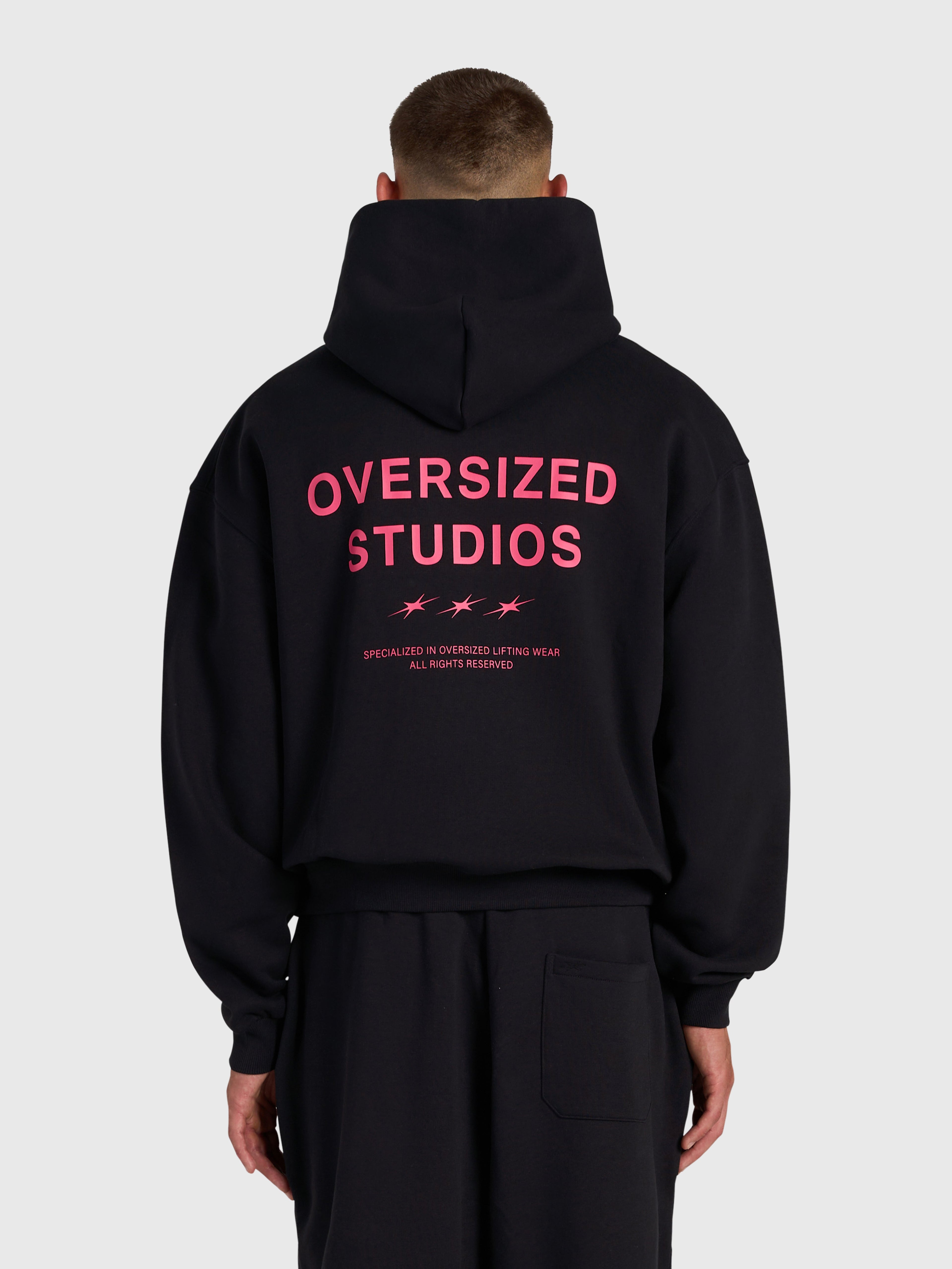Confidence V2 Hoodie - Black/Pink