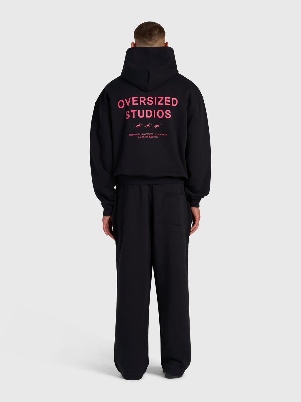 Confidence V2 Sweatpants - Black/White