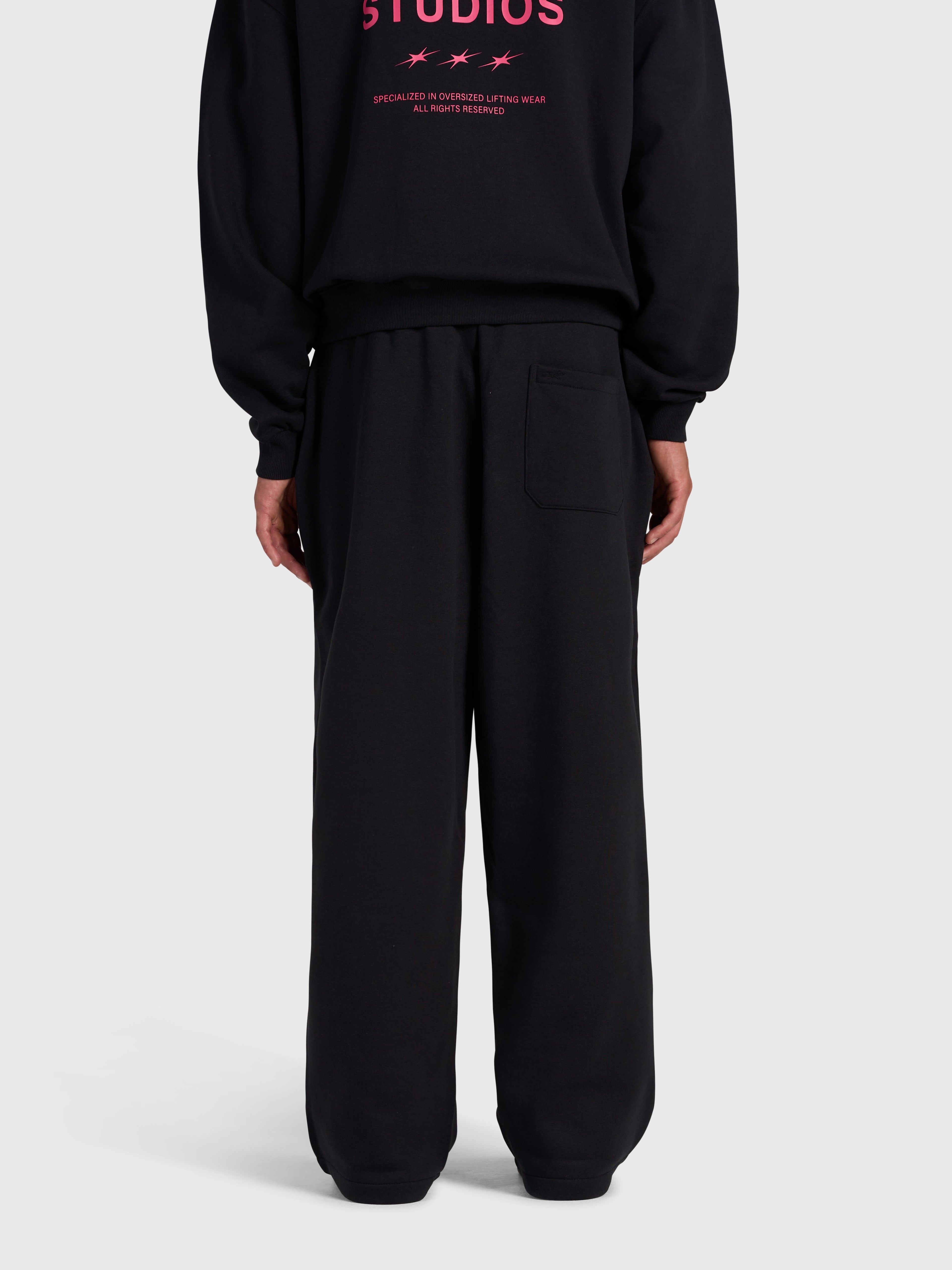 Confidence V2 Sweatpants - Black/White
