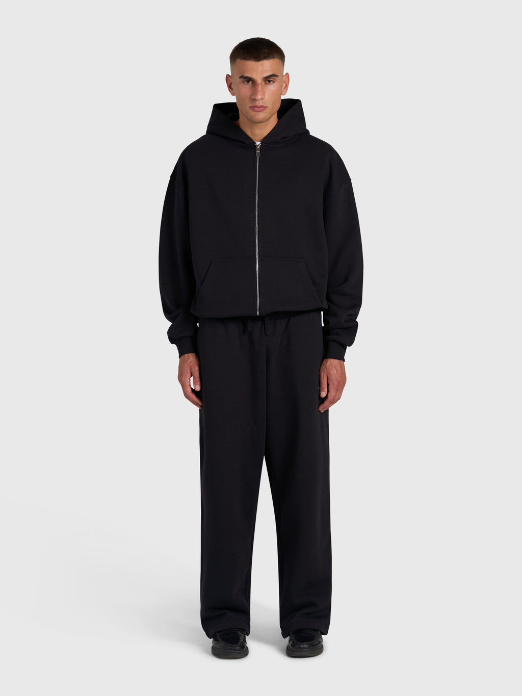 Confidence V2 Zip Hoodie - Black/Pink