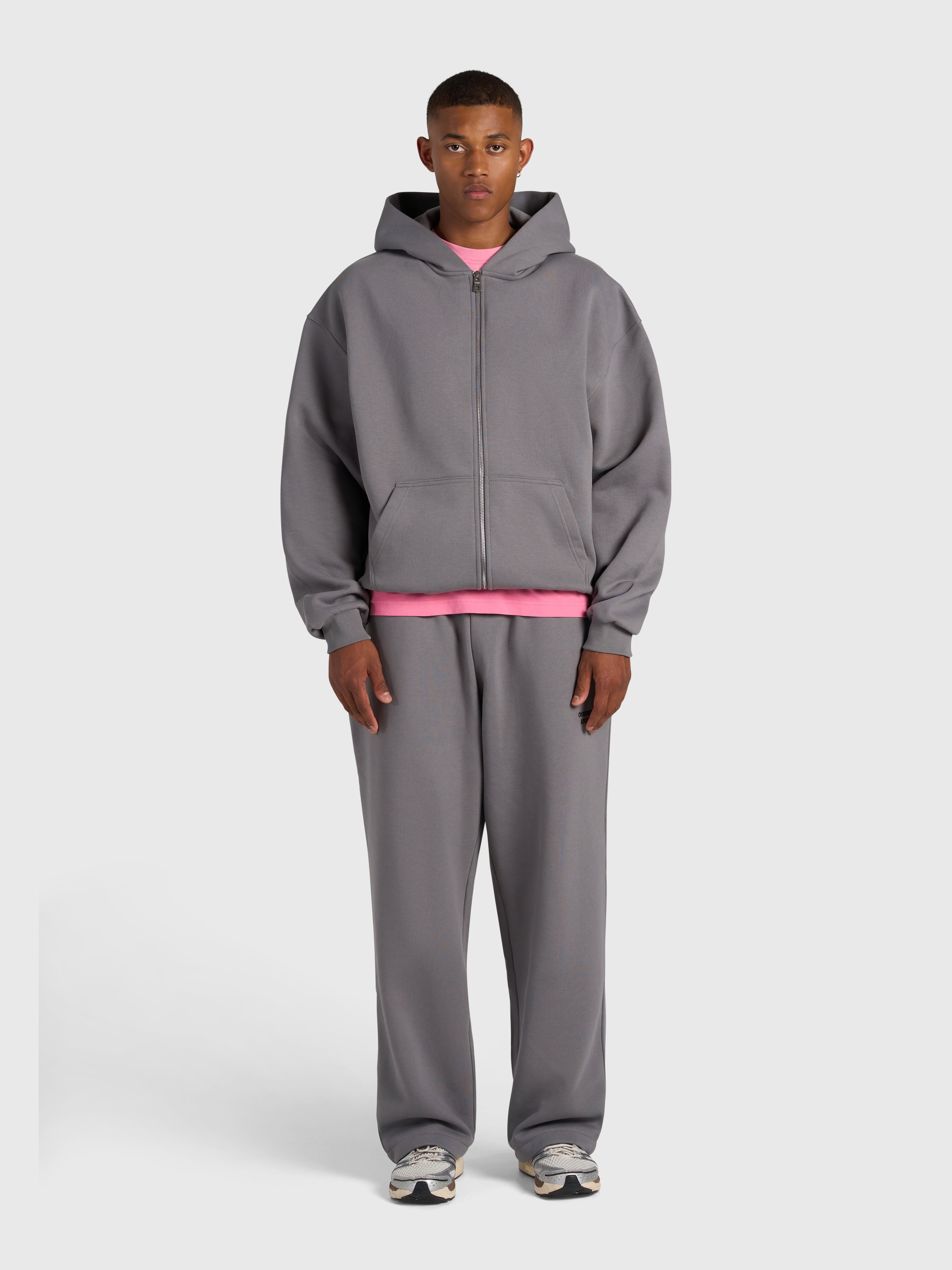Confidence V2 Zip Hoodie - Steel/Black