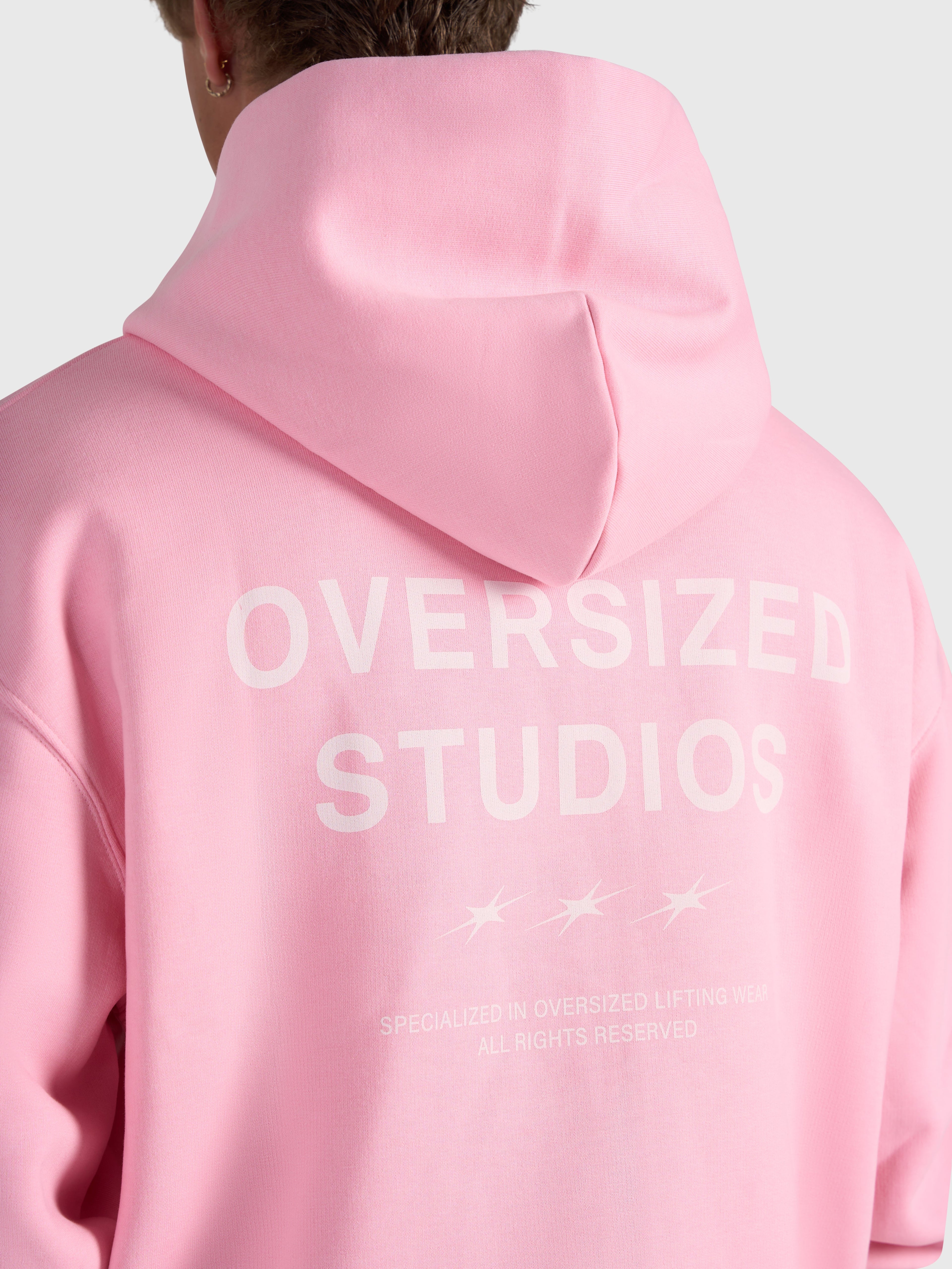 Confidence V2 Zip Hoodie - Pink/White