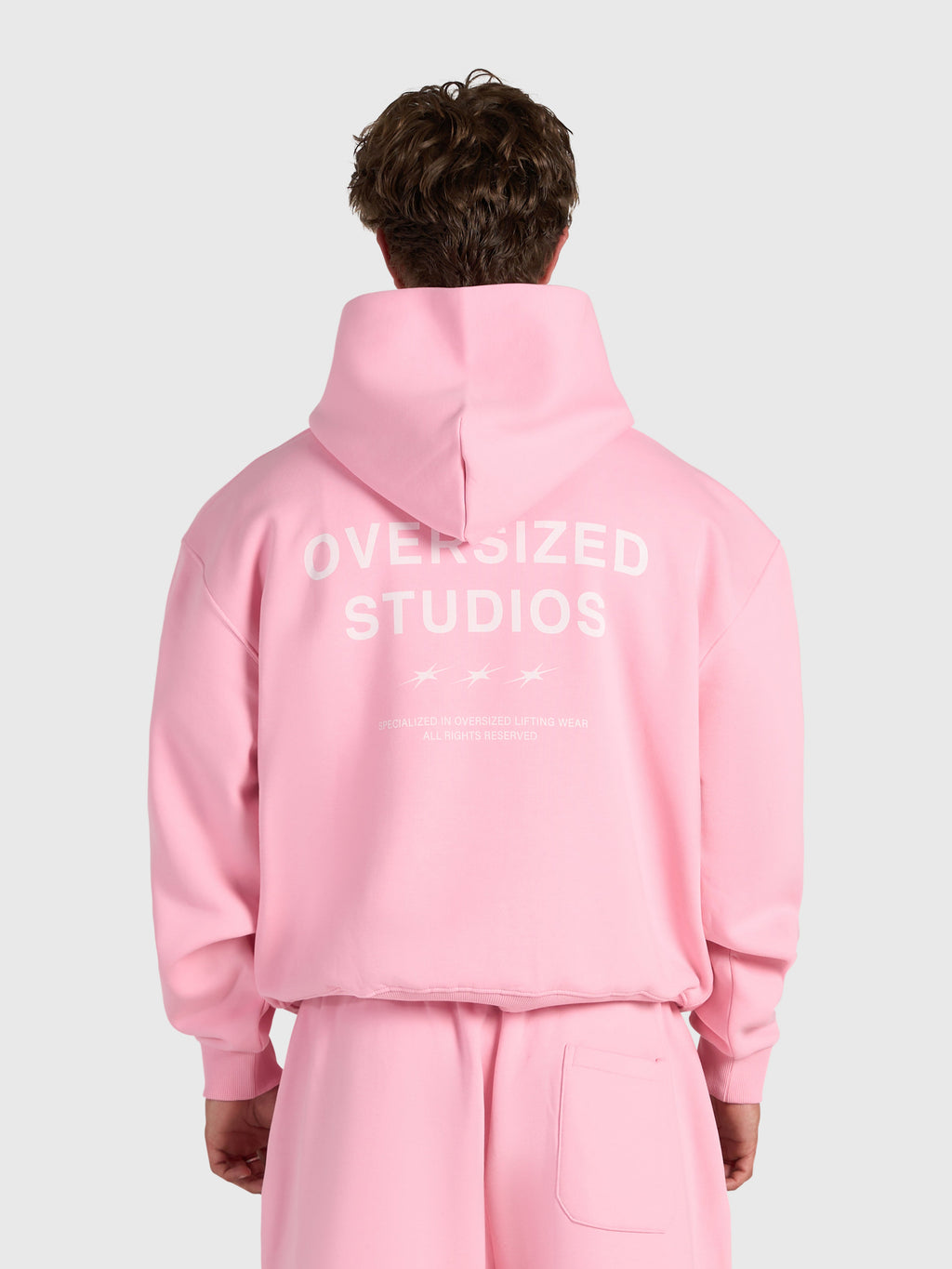 Confidence V2 Hoodie - Pink/White