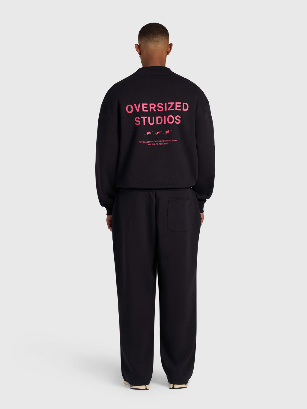 Confidence V2 Sweatshirt - Black/Pink