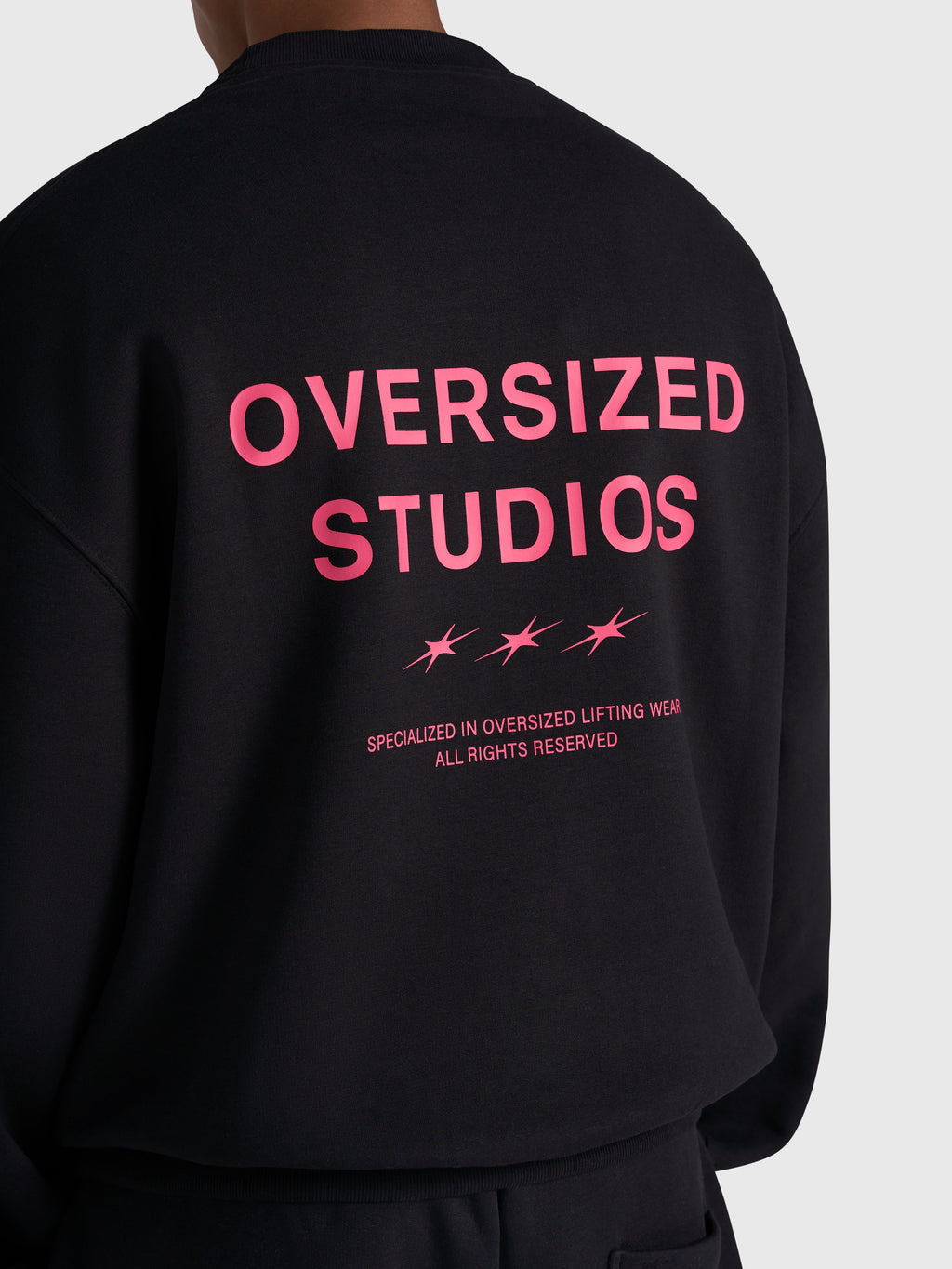 Confidence V2 Sweatshirt - Black/Pink