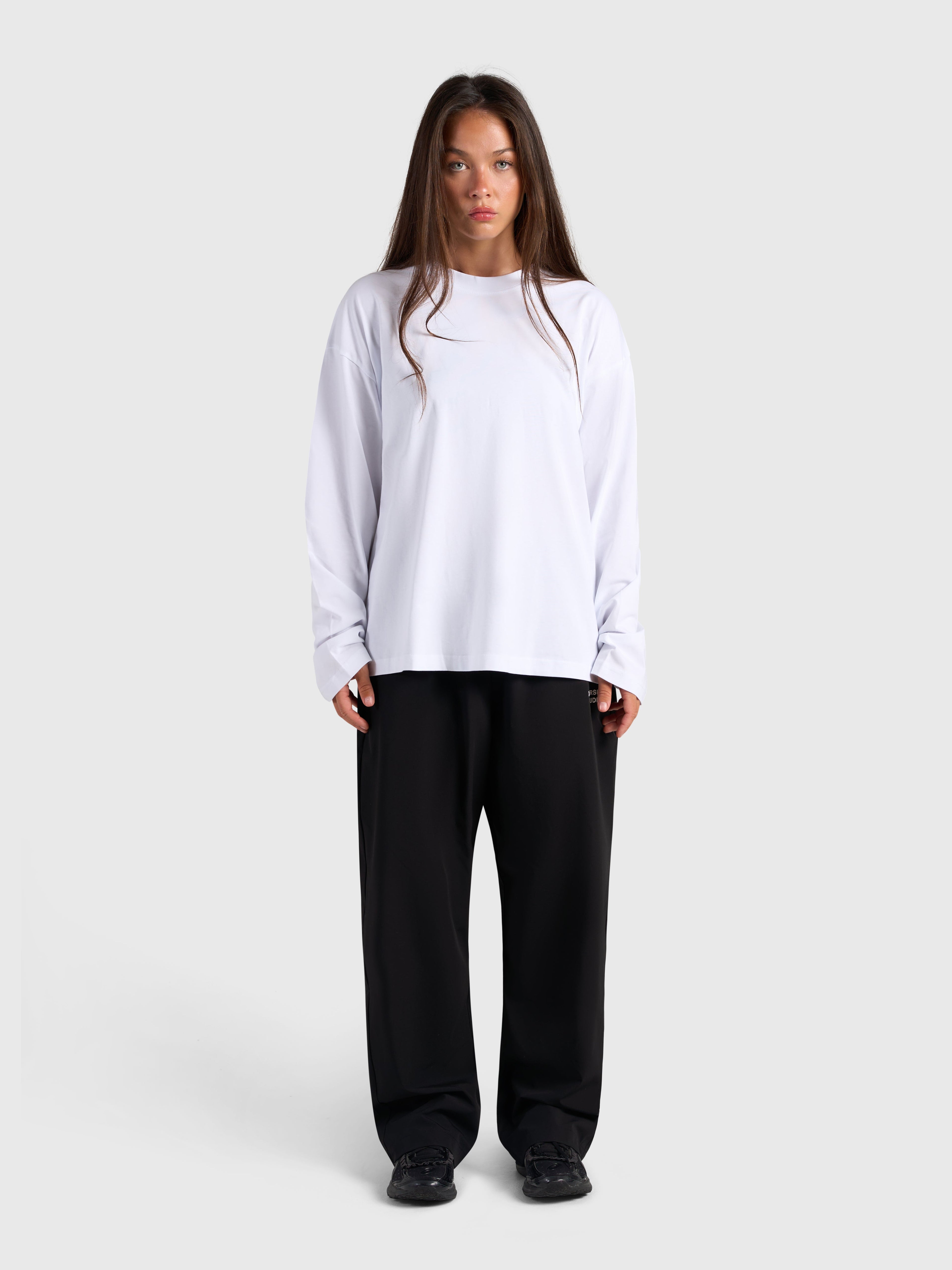 Confidence V2 Long Sleeve - White/Black