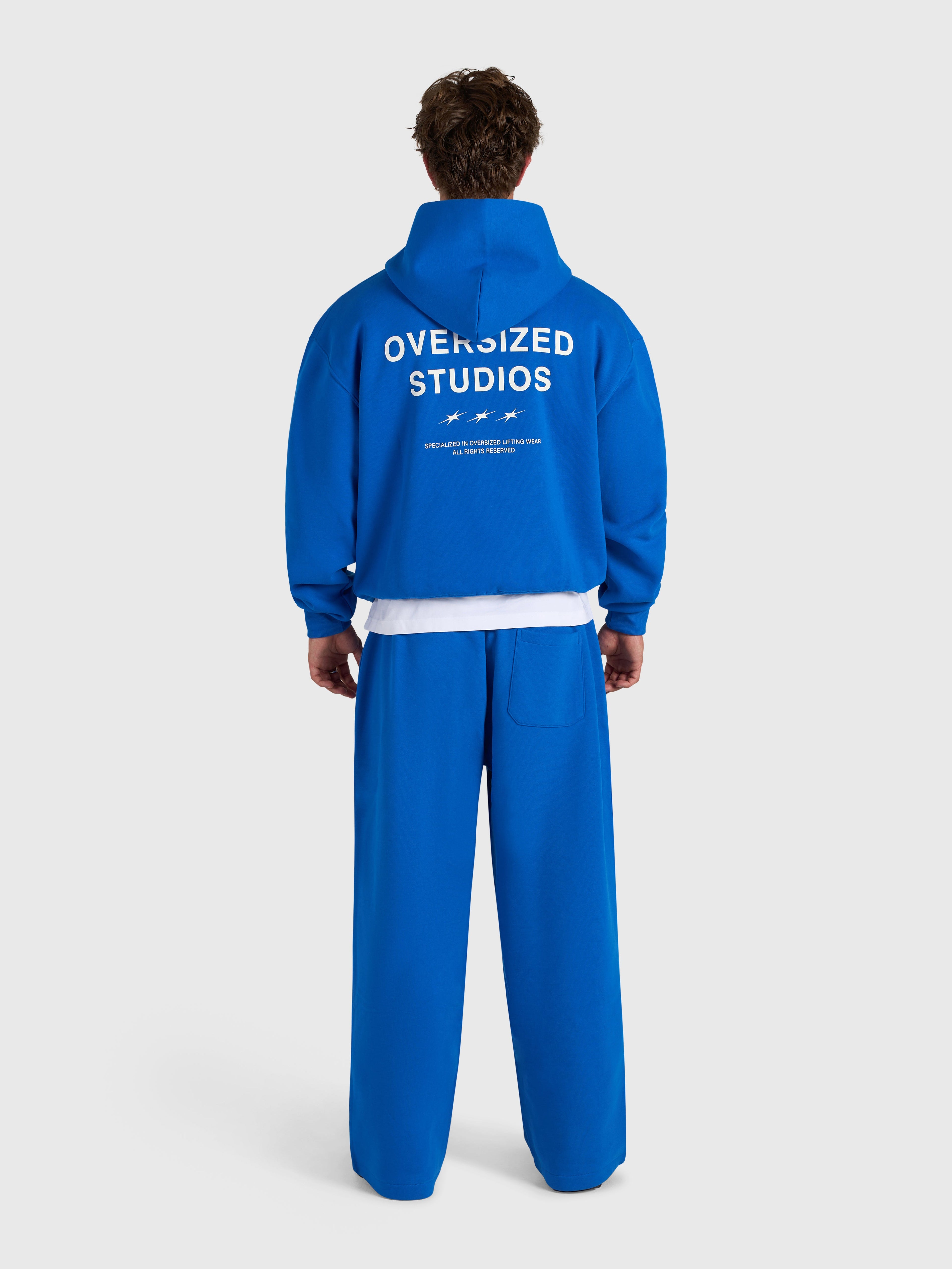 Confidence V2 Zip Hoodie - King Blue/White