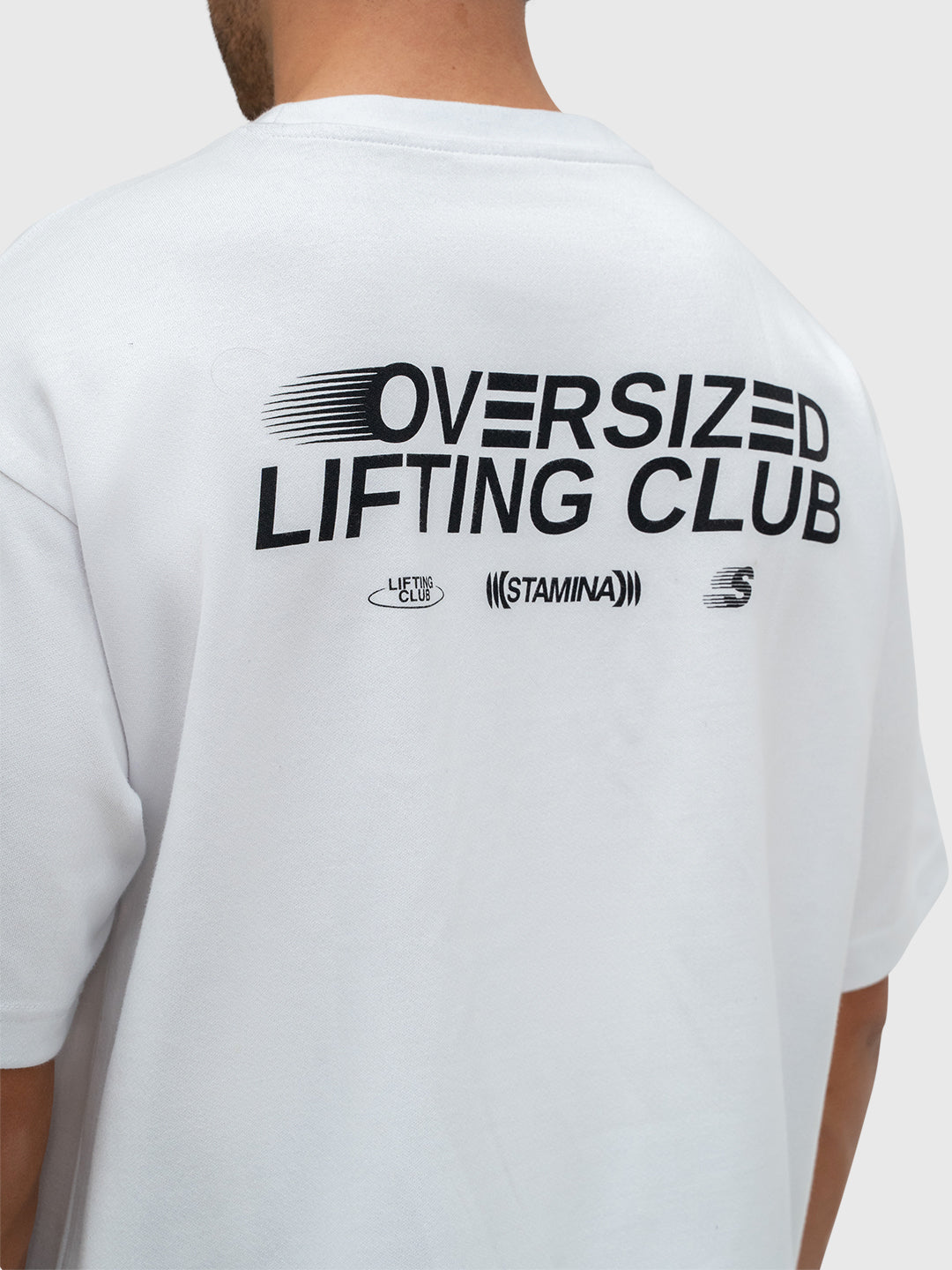 Interlock Stamina Box Tee - White/Black