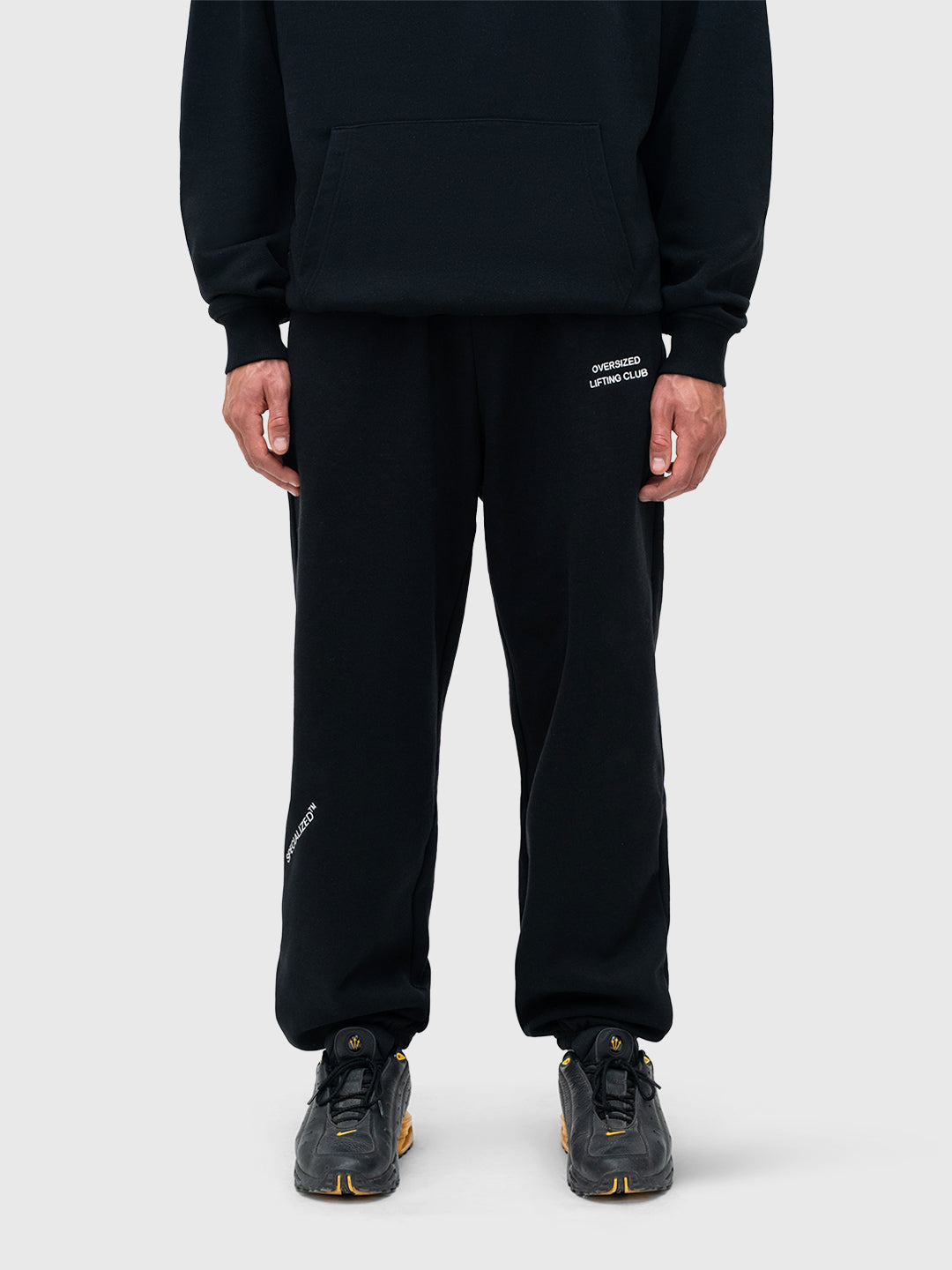 Confidence Sweatpants - Black/White