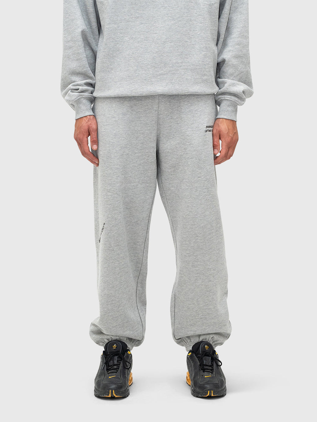 Confidence Sweatpants - Melange Grey/Black