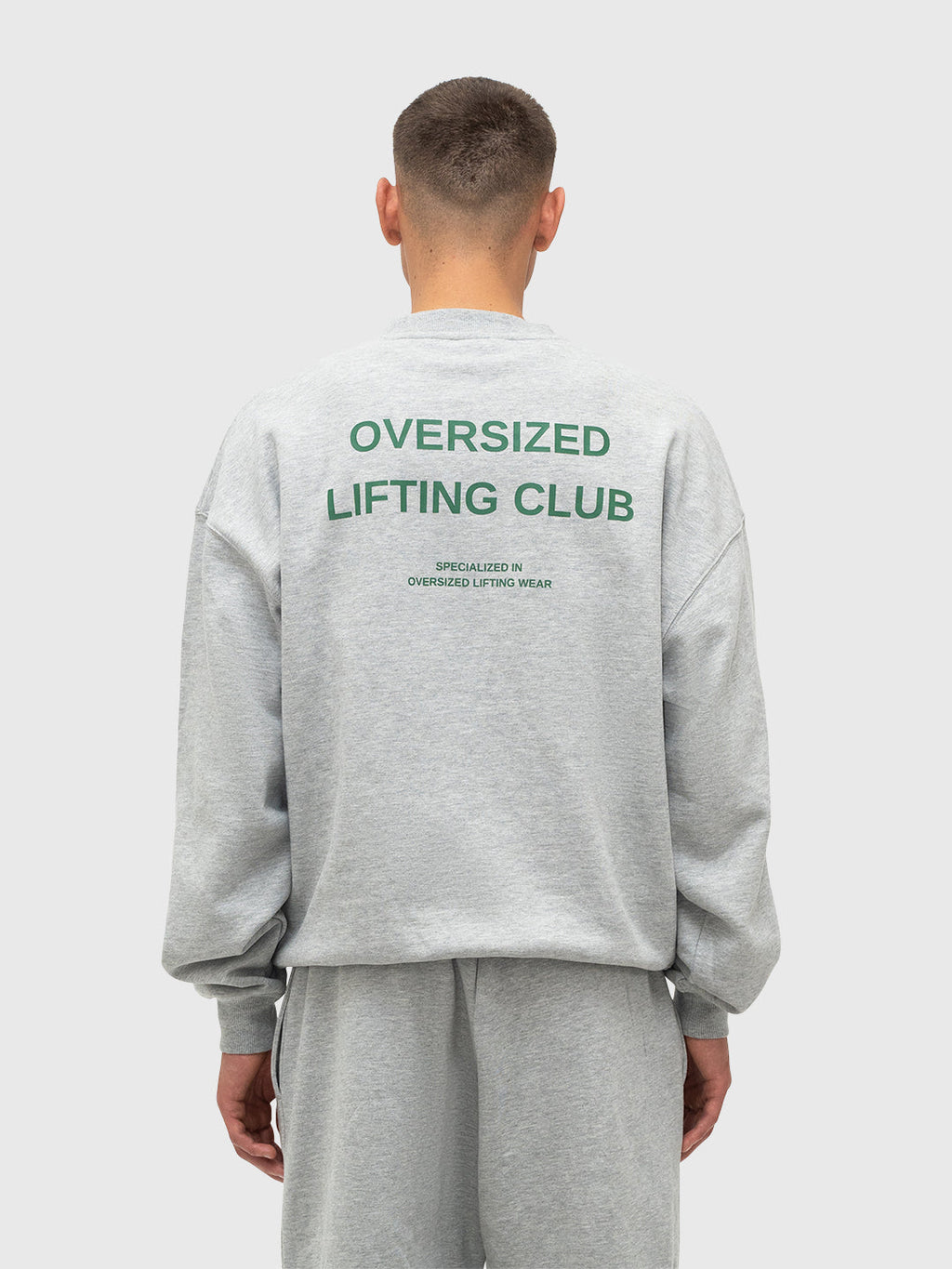 Confidence Sweatshirt - Heather Grey/Forest