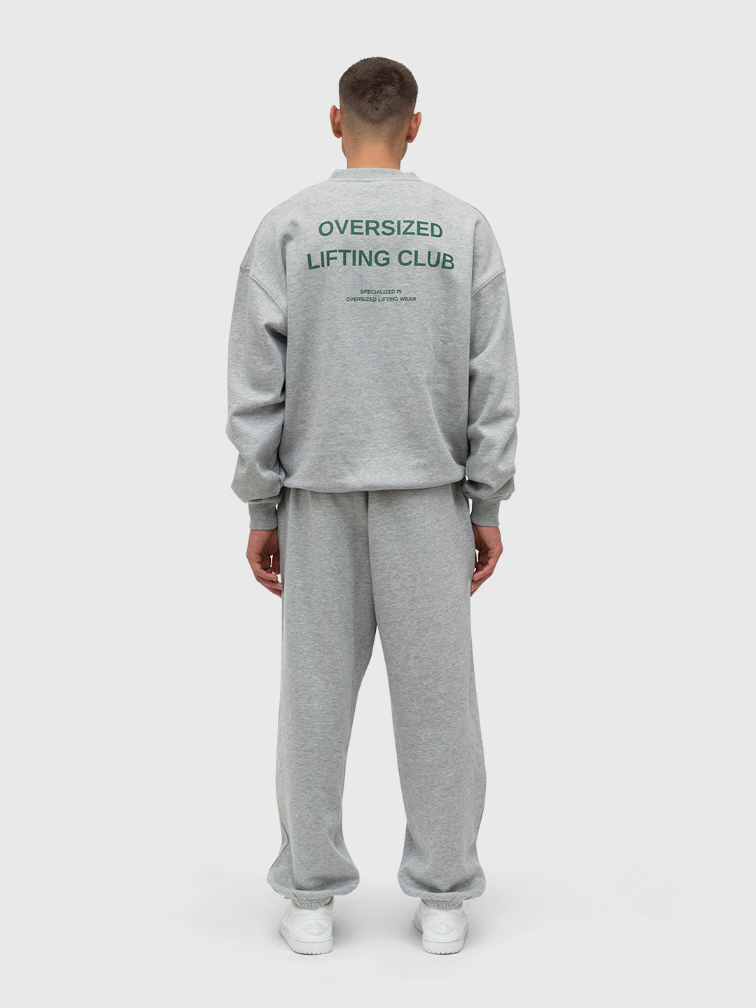 Confidence Sweatshirt - Heather Grey/Forest