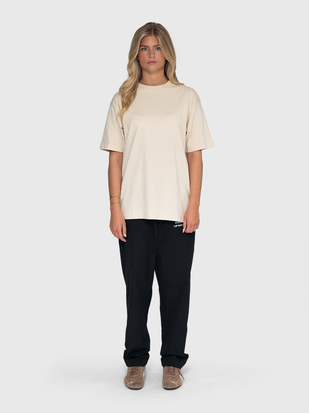 Essential Box Tee - Beige