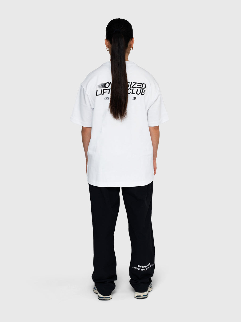 Interlock Stamina Box Tee - White/Black