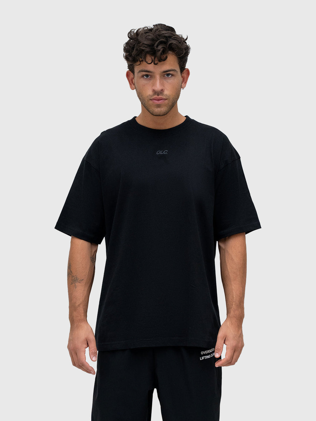 Confidence Box Tee - Black/White