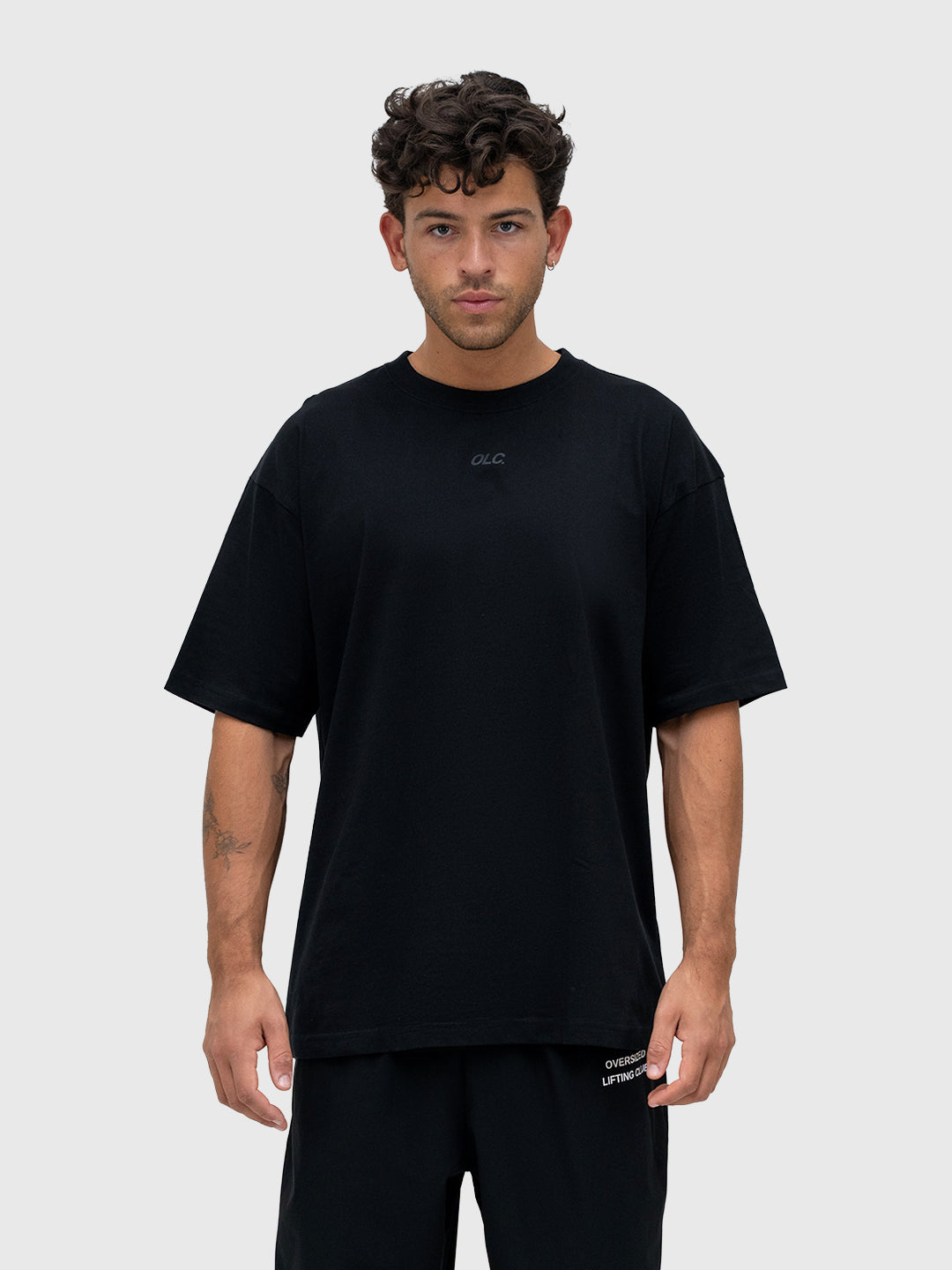 Confidence Box Tee - Black/Black