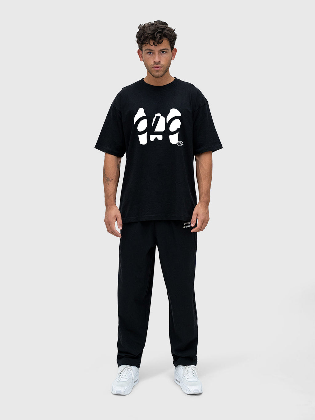 OLC Radiation Box Tee - Black/White