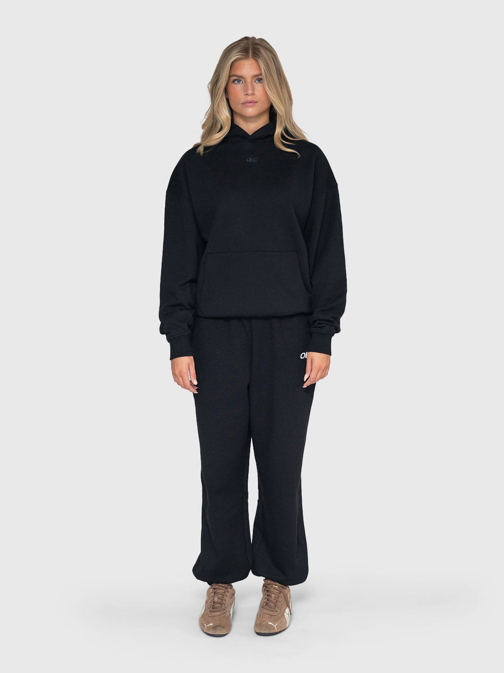 Logo Sweatpants - Black/White