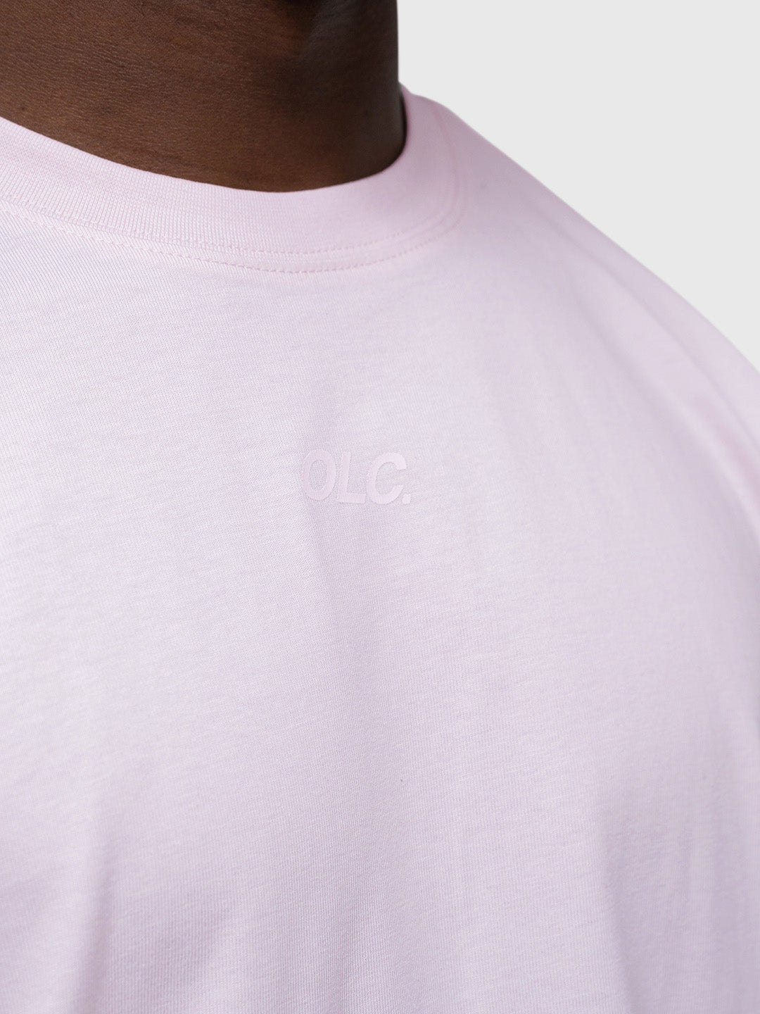 Confidence Heavyweight Box Tee - Pink/White