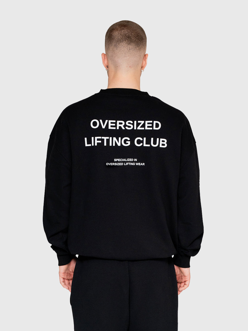 Confidence Sweatshirt - Black/White