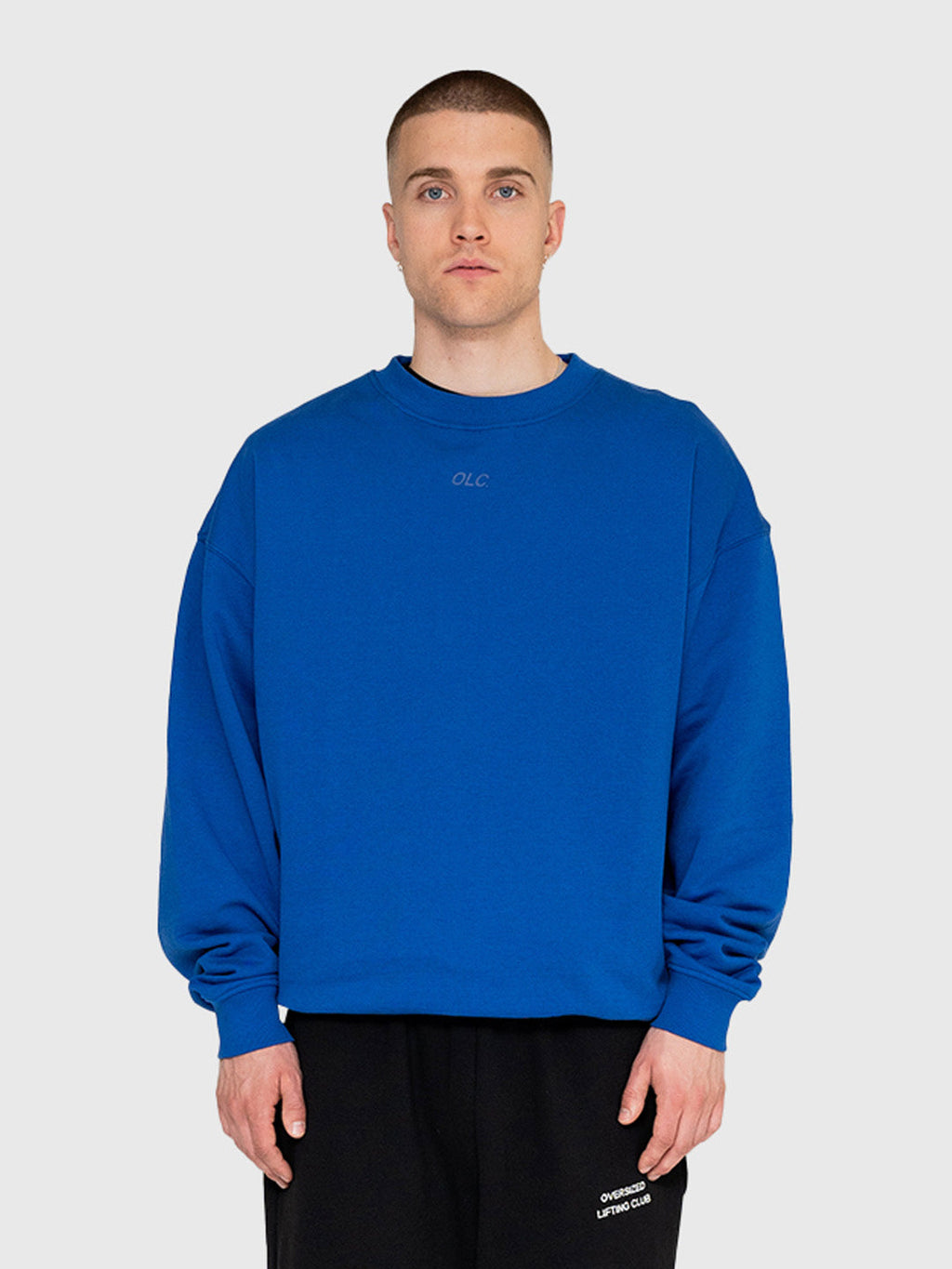 Confidence Sweatshirt - King Blue/White
