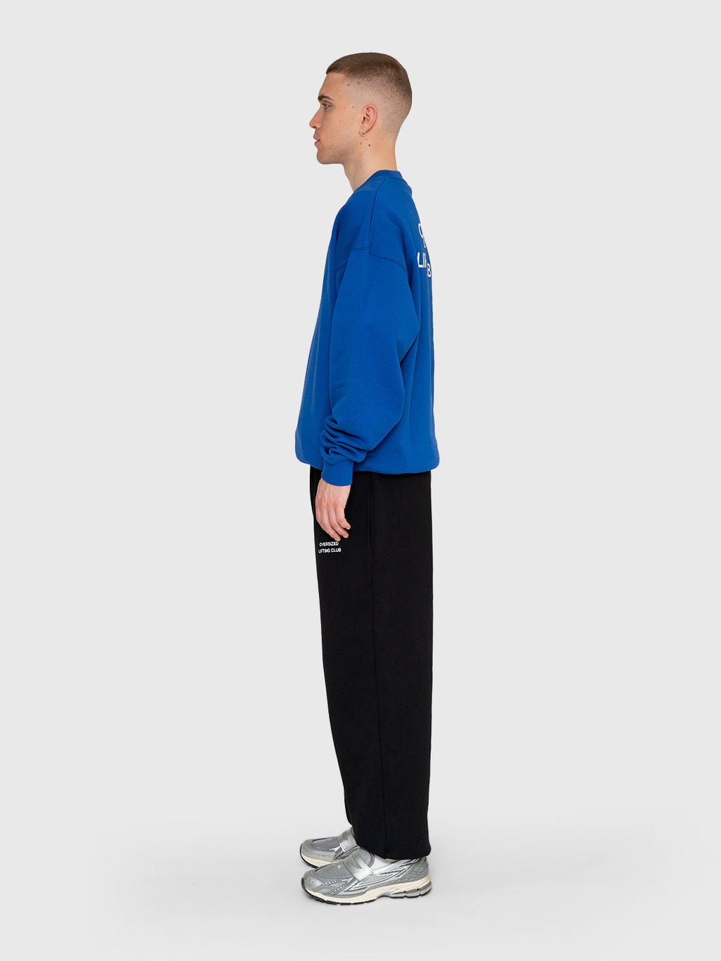 Confidence Sweatshirt - King Blue/White