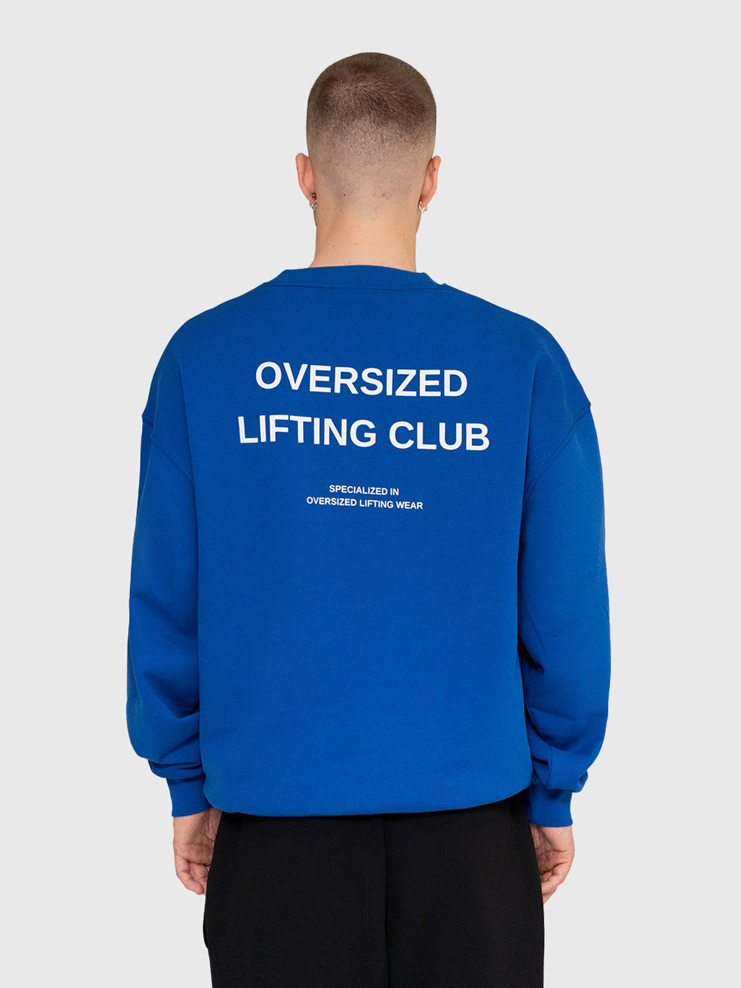 Confidence Sweatshirt - King Blue/White