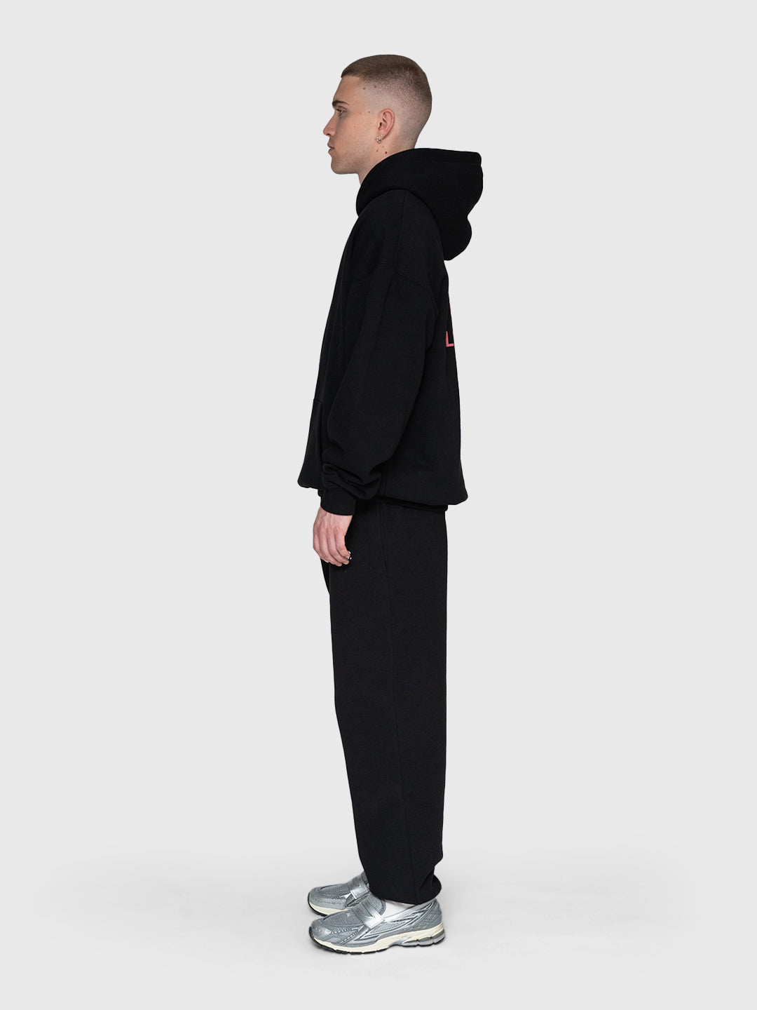 Logo Sweatpants - Black/White
