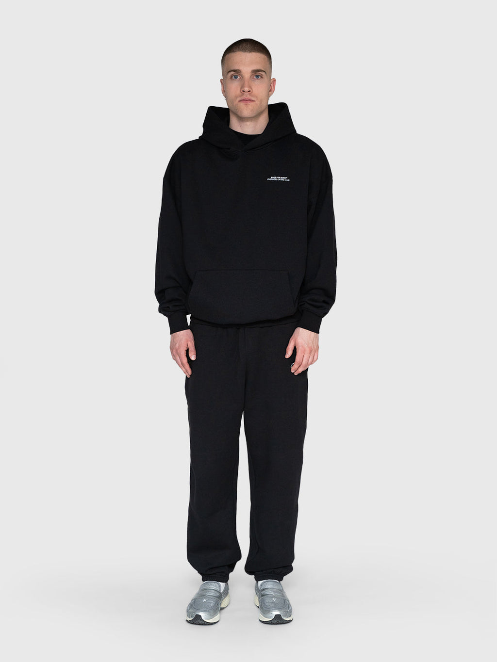 Consistency Hoodie - Black/White