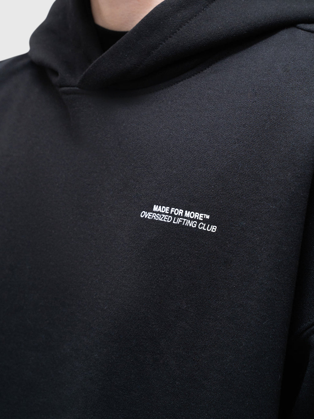 Consistency Hoodie - Black/White