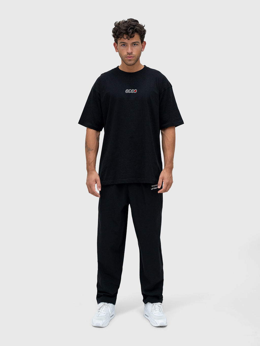 Lovers' Club Box Tee - Black/White