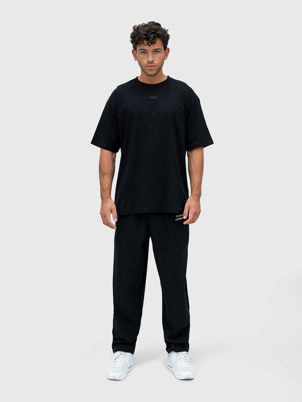 Confidence Box Tee - Black/Pink