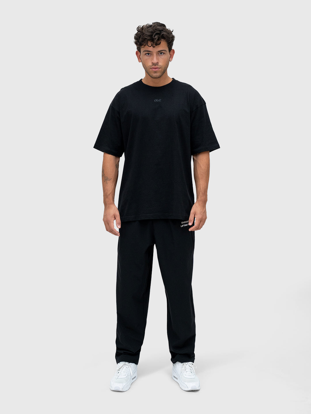Confidence Box Tee - Black/Pink
