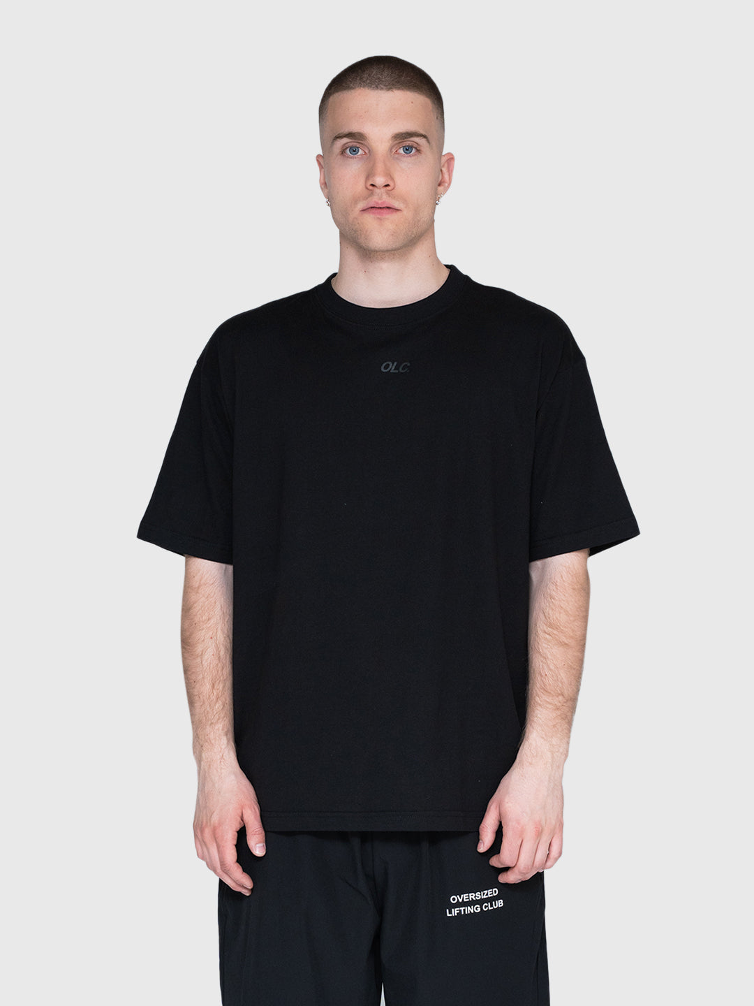 Logo Box Tee - Black/White