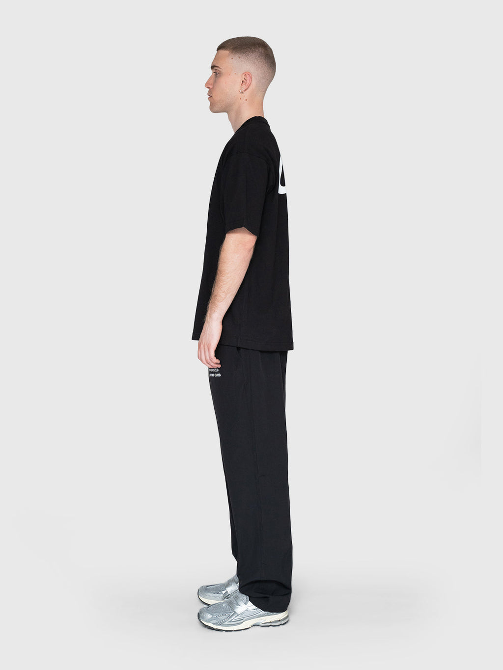 Logo Box Tee - Black/White