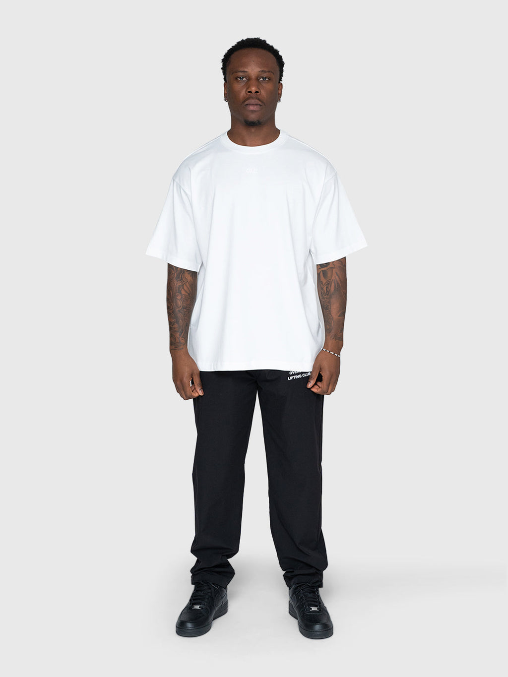 Confidence Heavyweight Box Tee - White/Black
