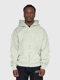 Confidence Zip Hoodie - Sage/Warm Grey