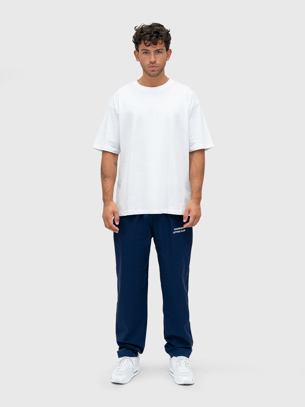 Confidence Tech Pants - Navy Blue/White
